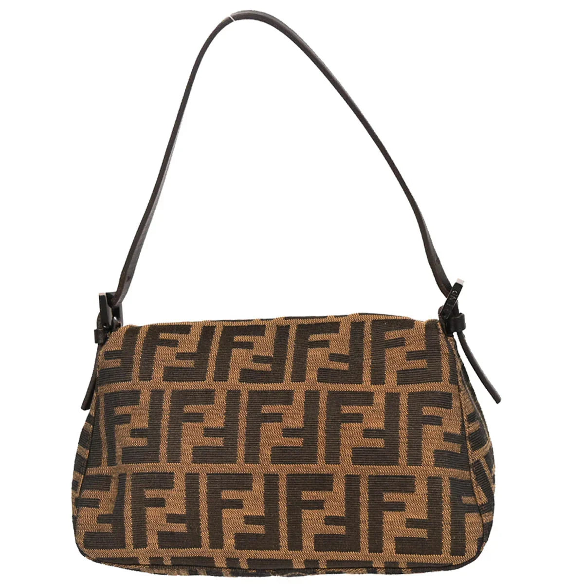 Fendi 2002 Brown Zucca Handbag