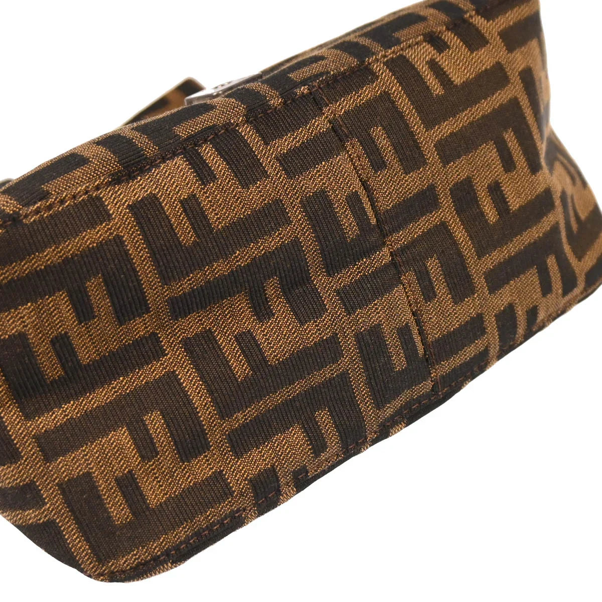 Fendi 2002 Brown Zucca Handbag