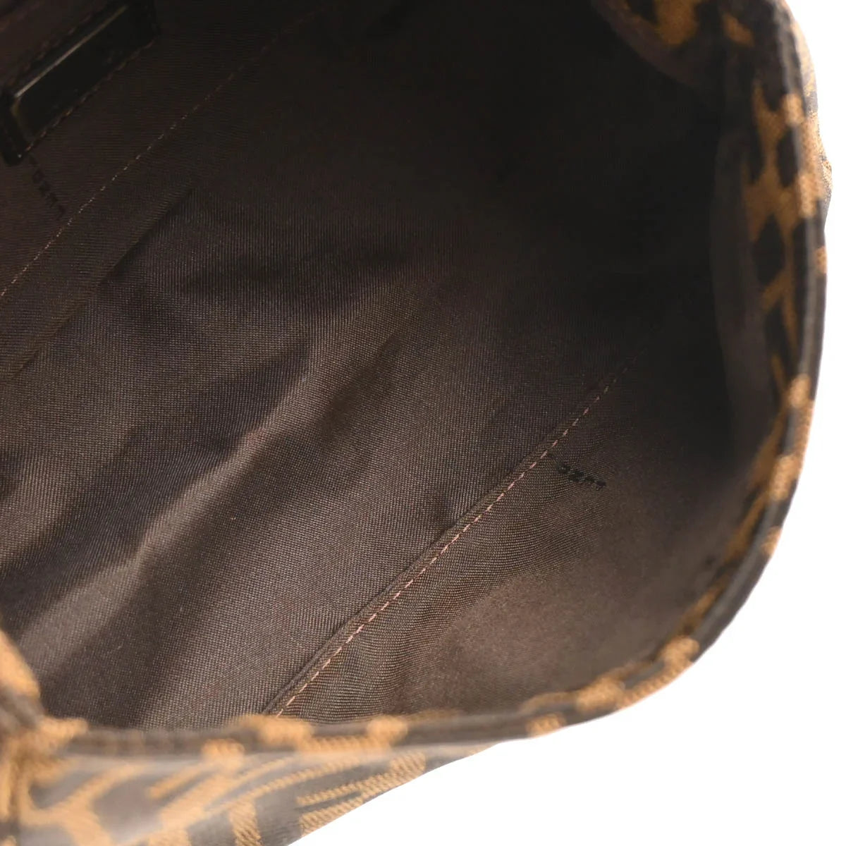 Fendi 2002 Brown Zucca Handbag