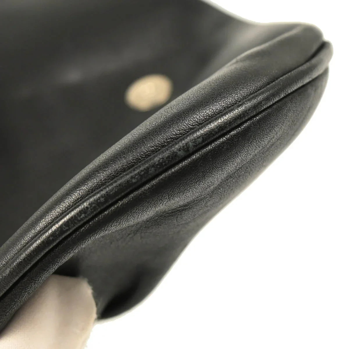 Christian Dior Black Leather Street Chic Handbag