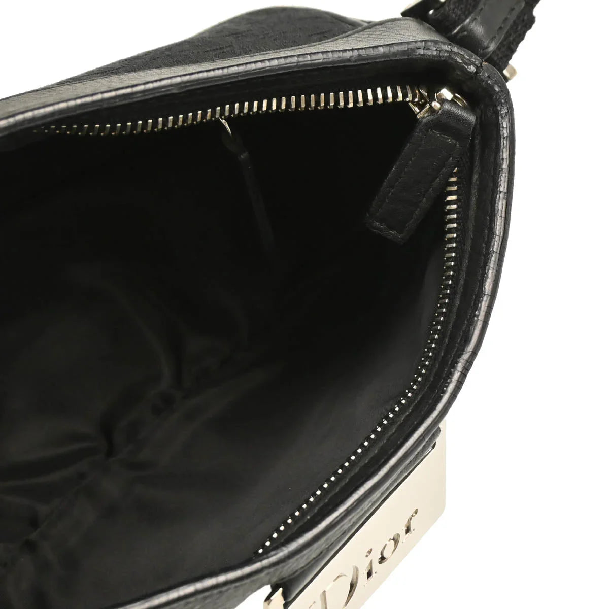 Christian Dior 2005 Black Street Chic Trotter Handbag