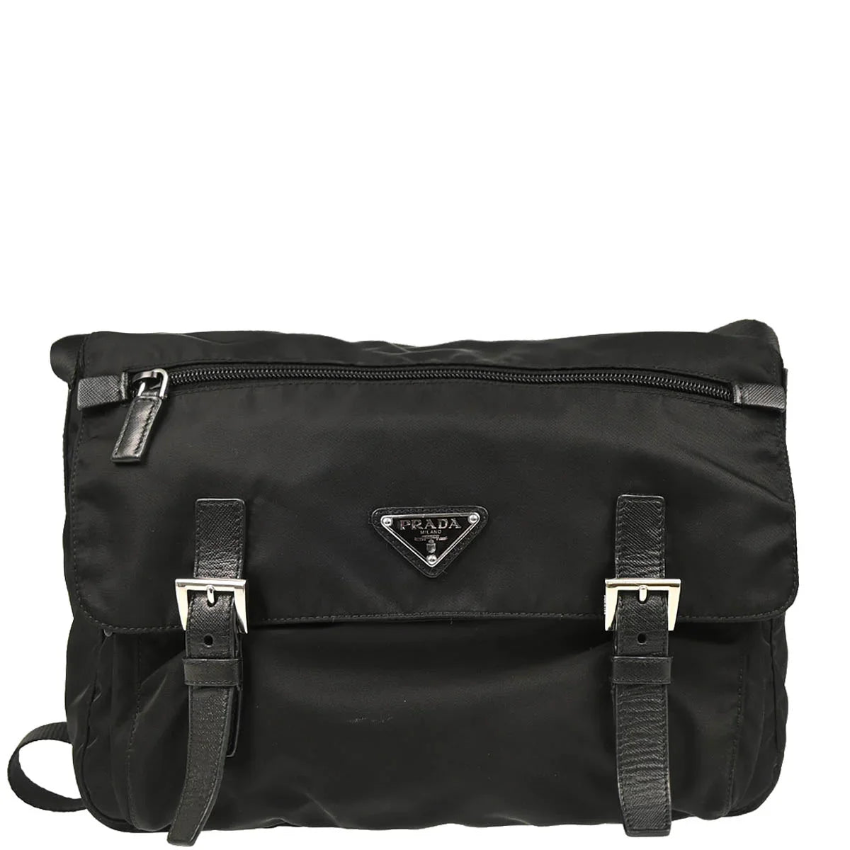 Prada Black Nylon Shoulder Bag
