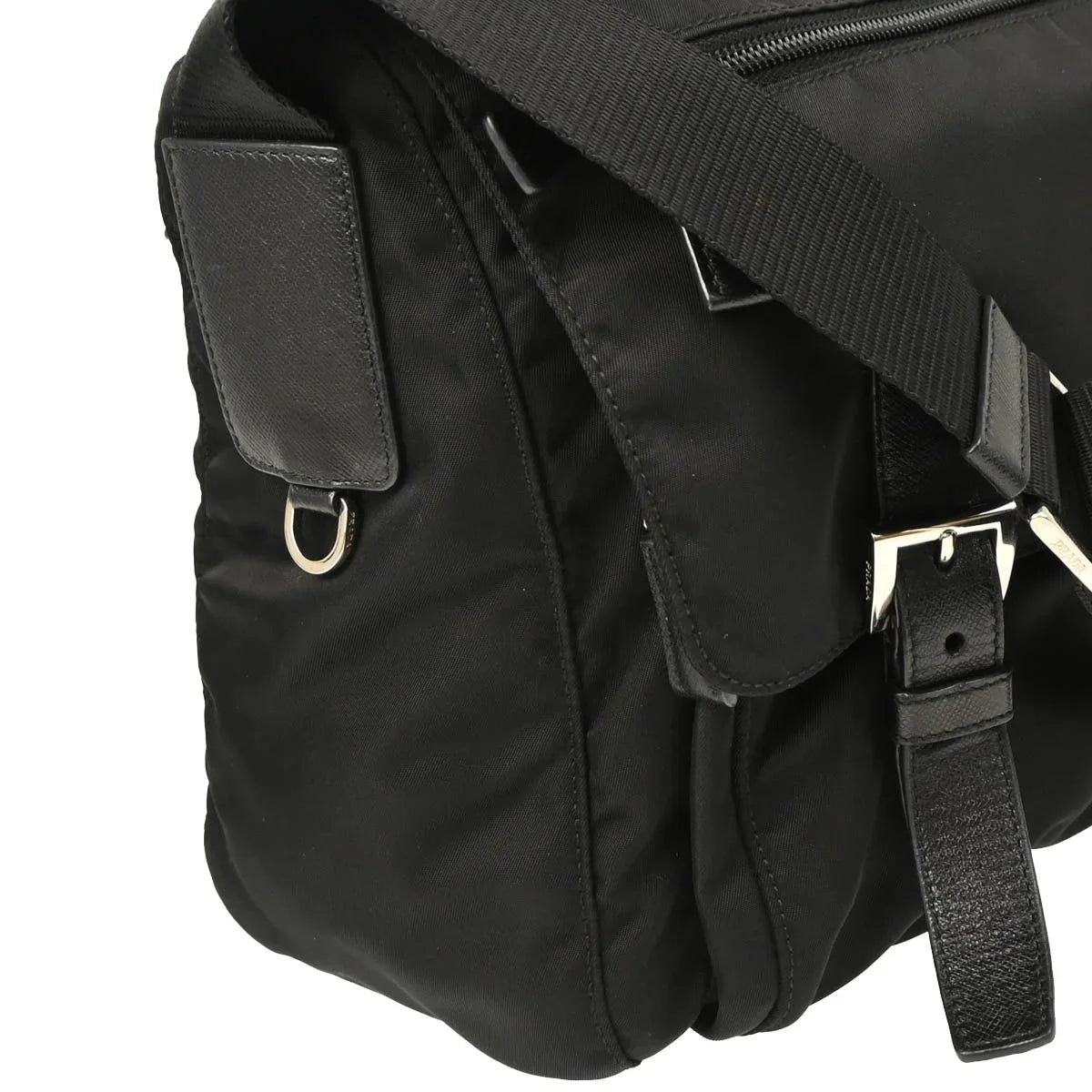 Prada Black Nylon Shoulder Bag
