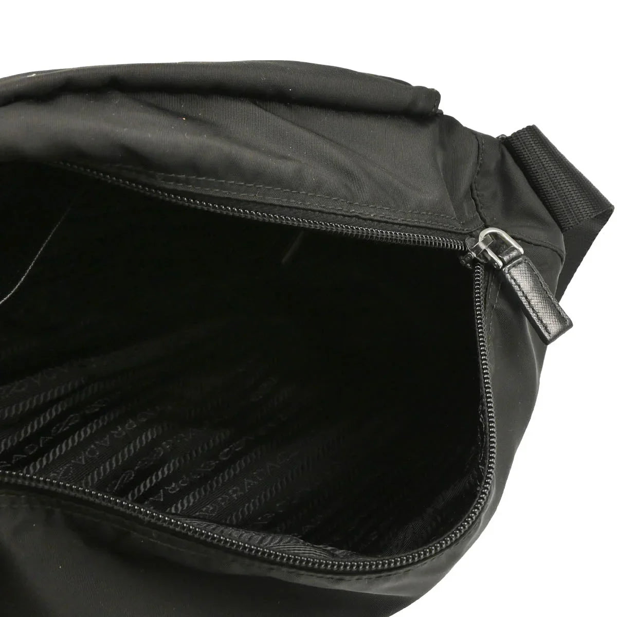 Prada Black Nylon Shoulder Bag