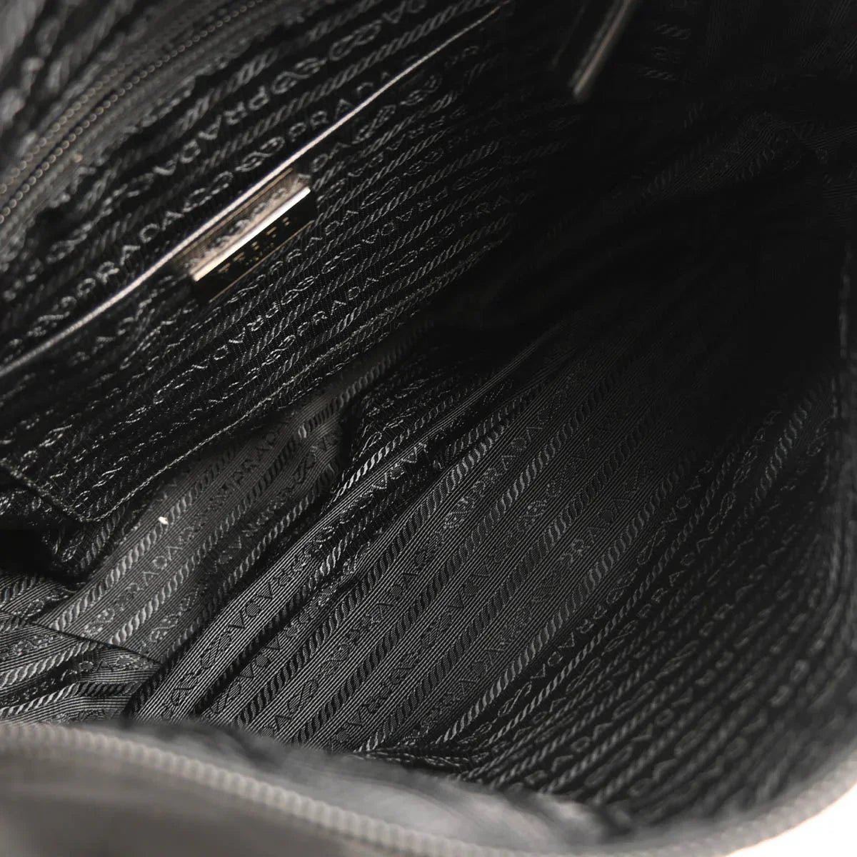 Prada Black Nylon Shoulder Bag