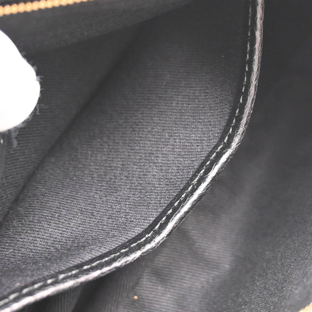 Celine Black Macadam Handbag
