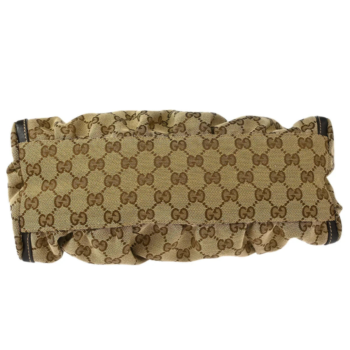 Gucci Beige GG Hobo Abbey D Ring Handbag