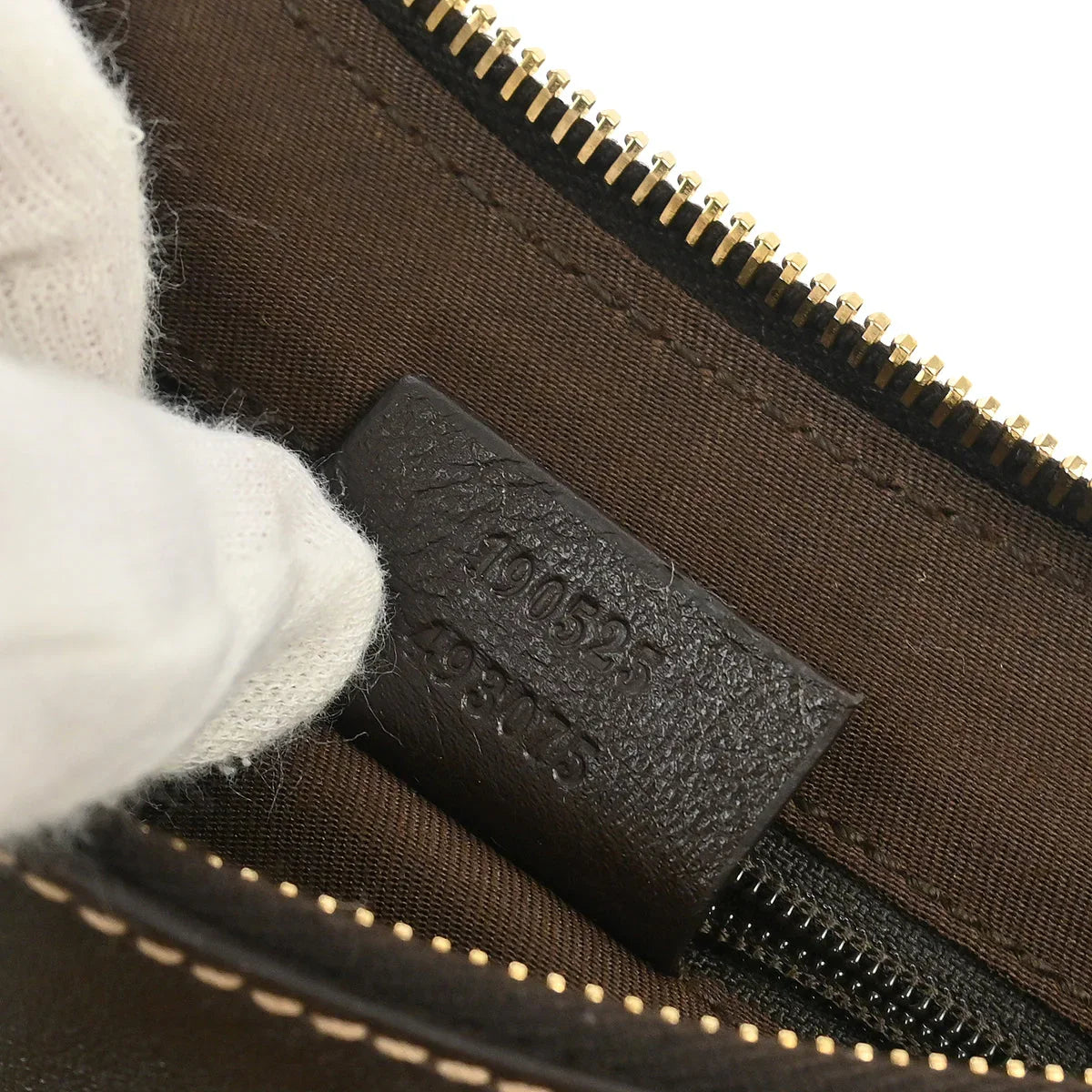 Gucci Beige GG Hobo Abbey D Ring Handbag