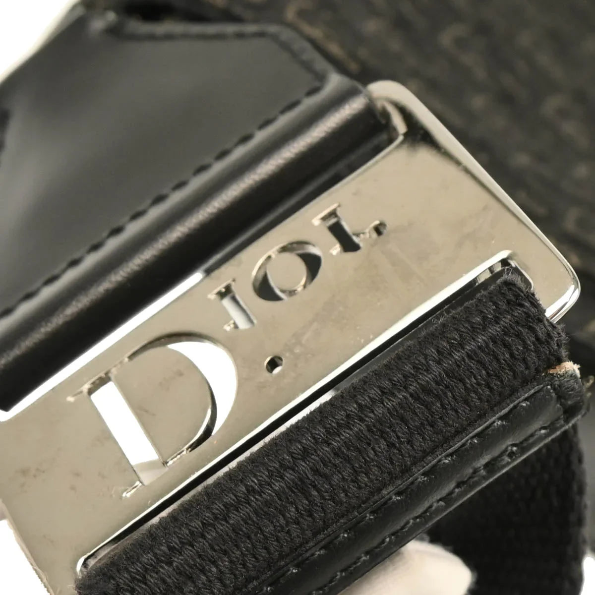 Christian Dior 2004 Black Trotter Street Chic Shoulder Bag