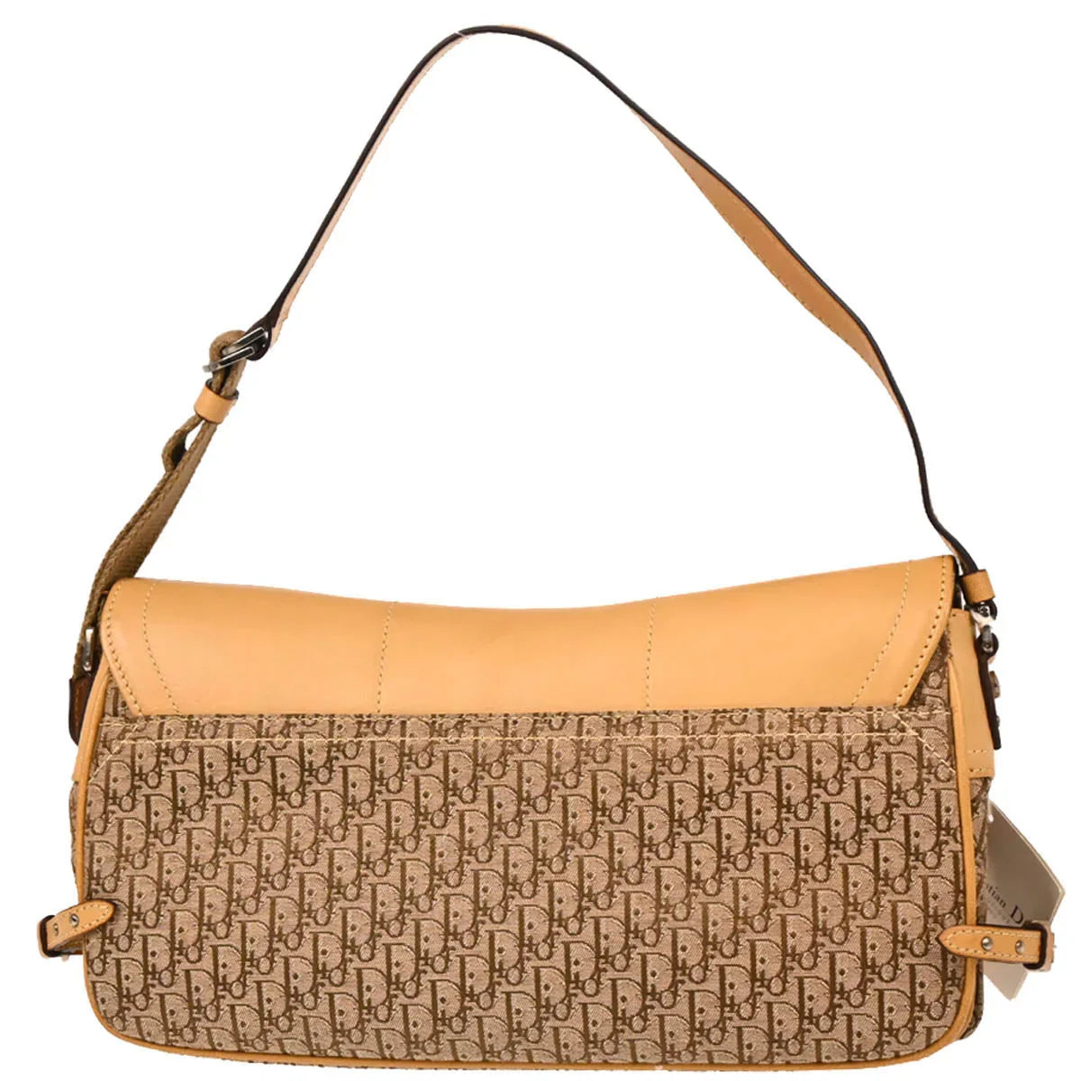 Christian Dior 2003 Beige Trotter Handbag