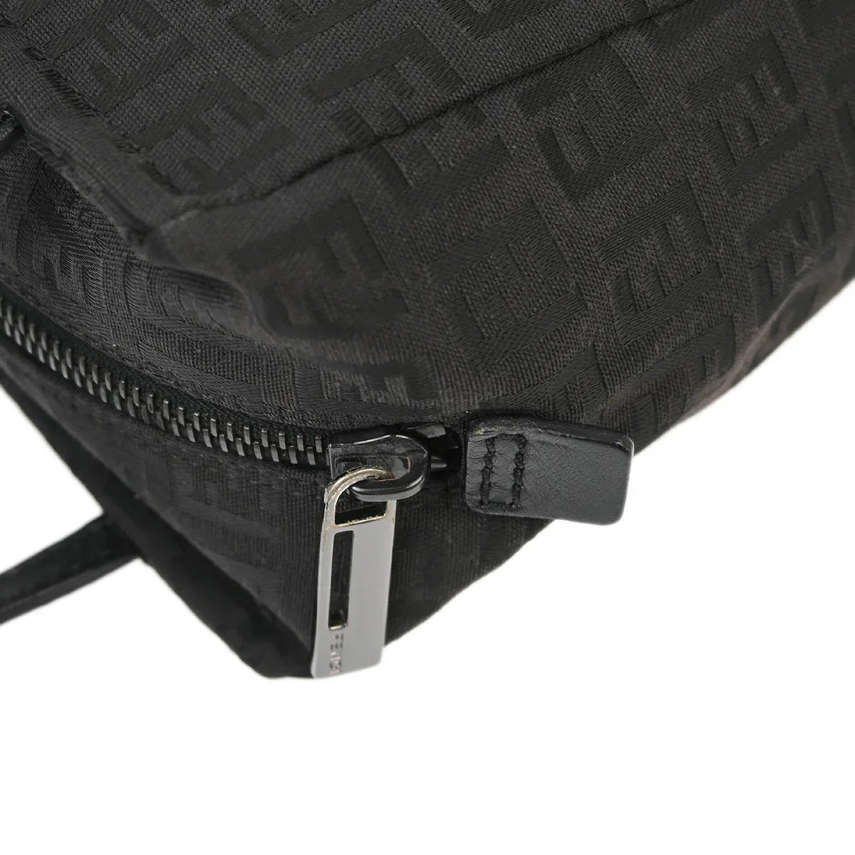 Fendi 2003 Black Zucchino Handbag