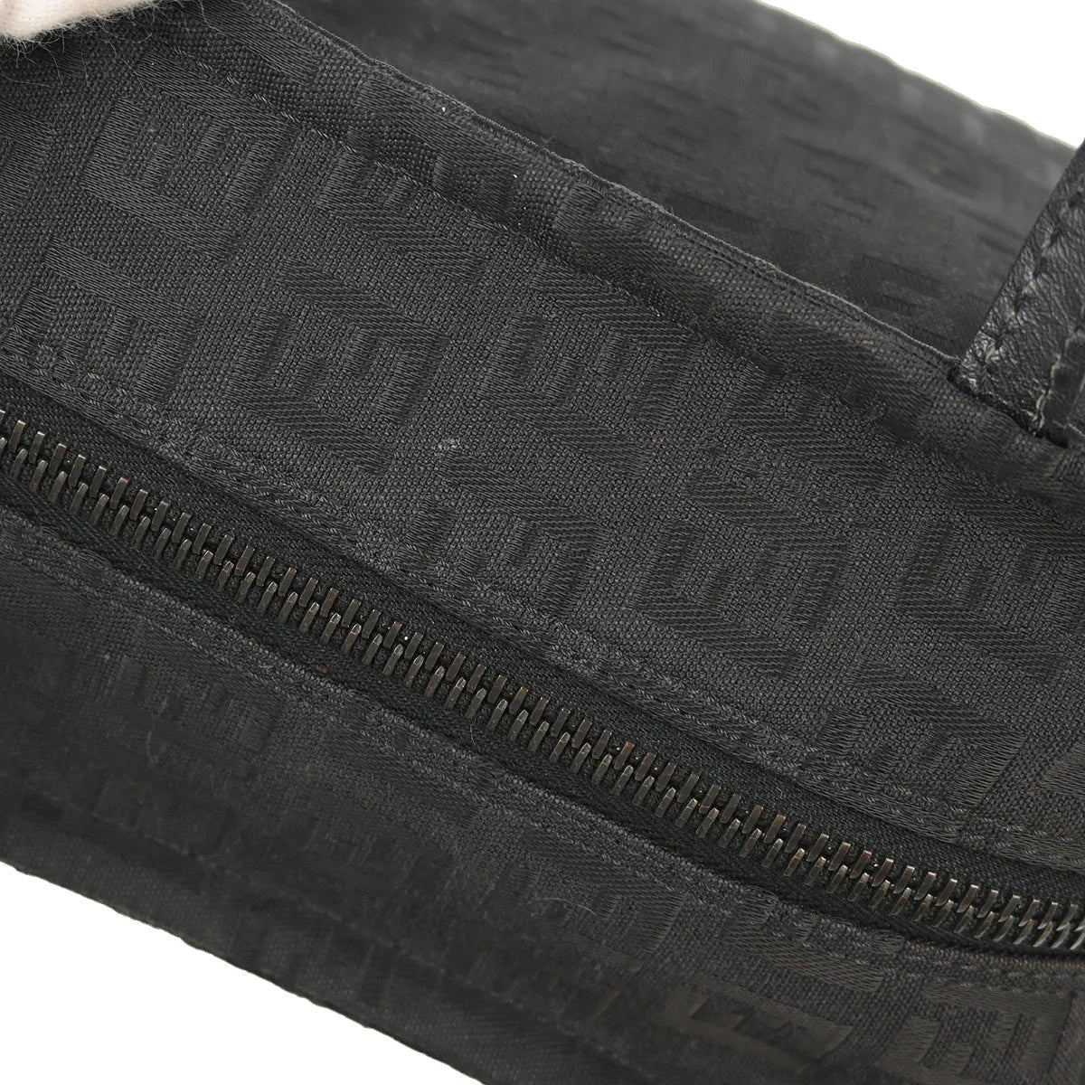 Fendi 2003 Black Zucchino Handbag