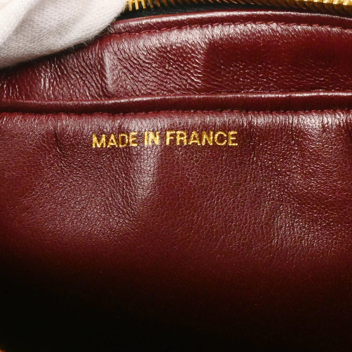 Chanel 1994-1996 Black Lambskin Backpack