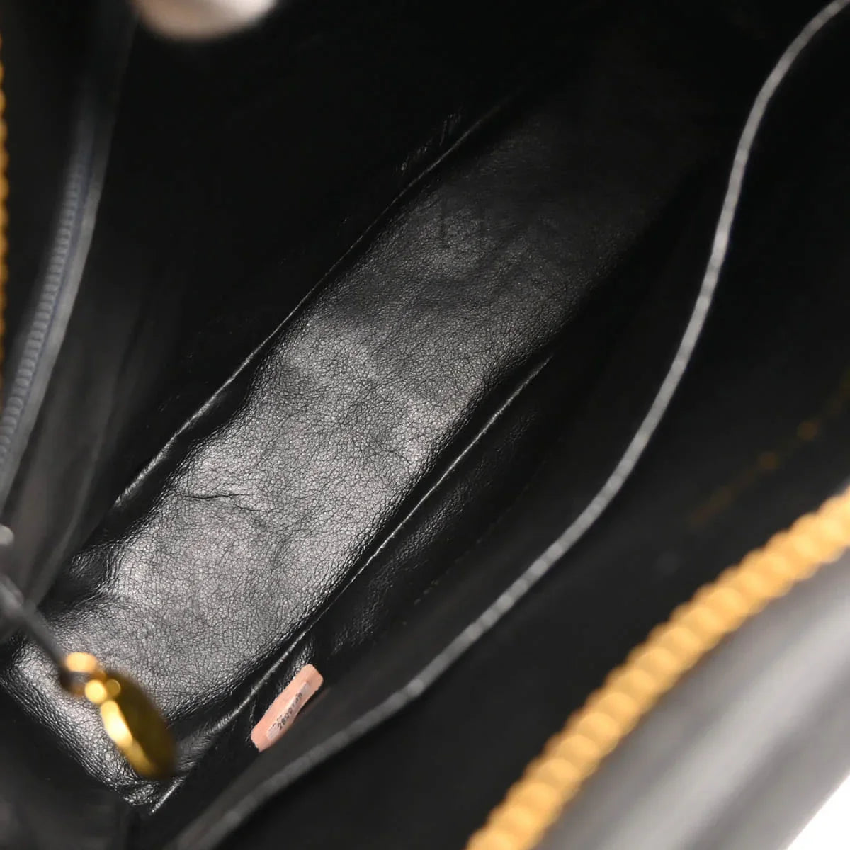 Chanel 1991-1994 Black Lambskin Camera Bag Small