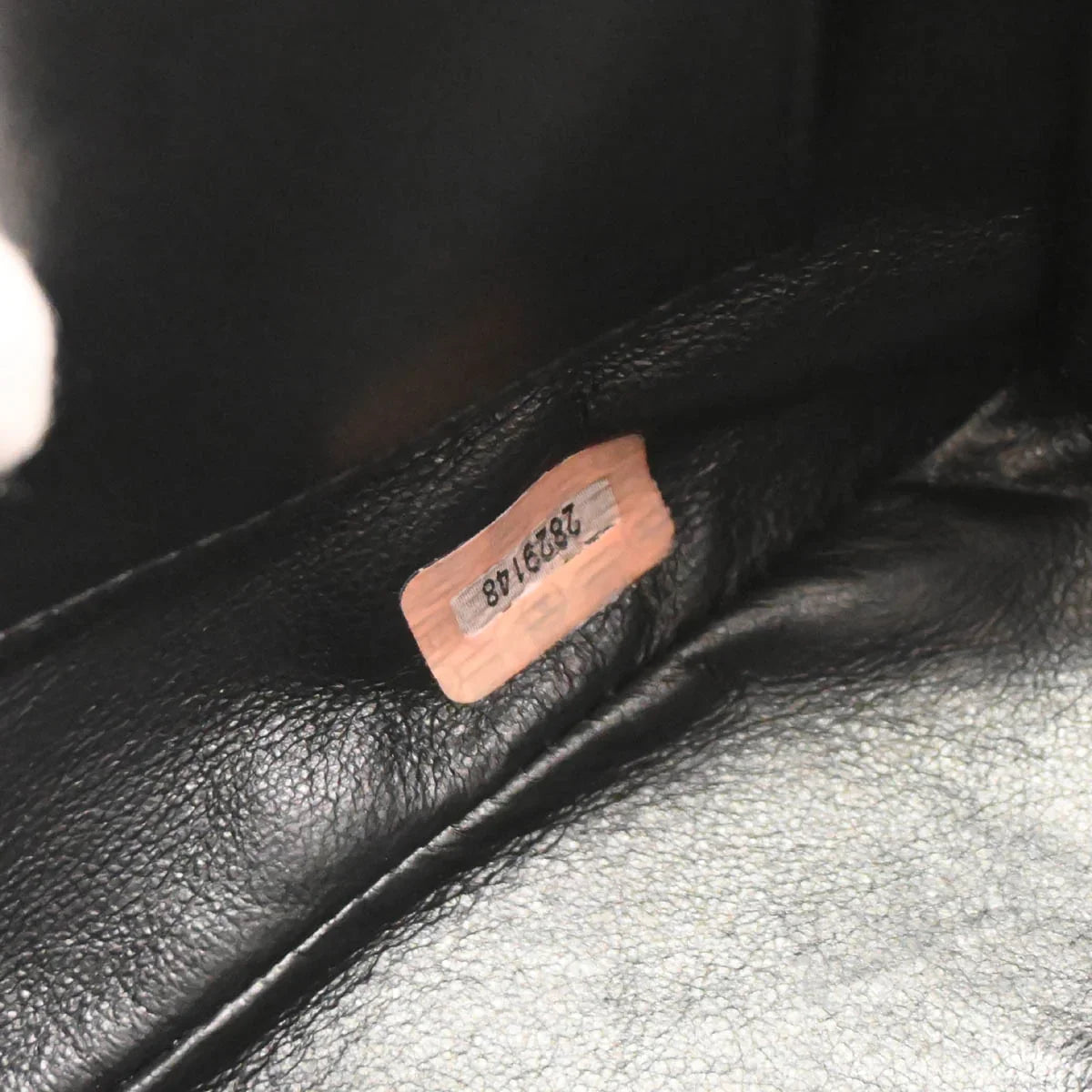 Chanel 1991-1994 Black Lambskin Camera Bag Small
