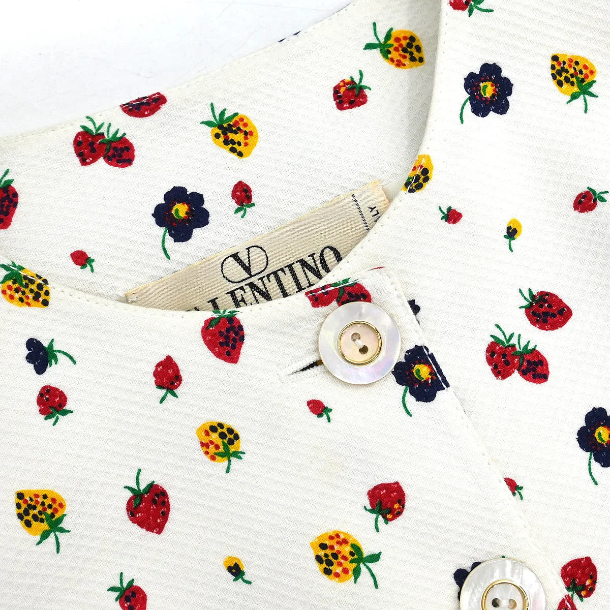Valentino Garavani Setup Suit Jacket Skirt White #37
