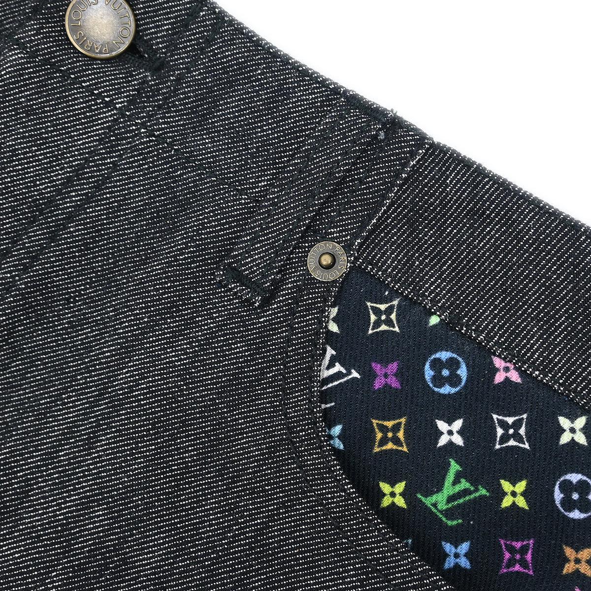 Louis Vuitton 2009 Denim Skirt Gray #34