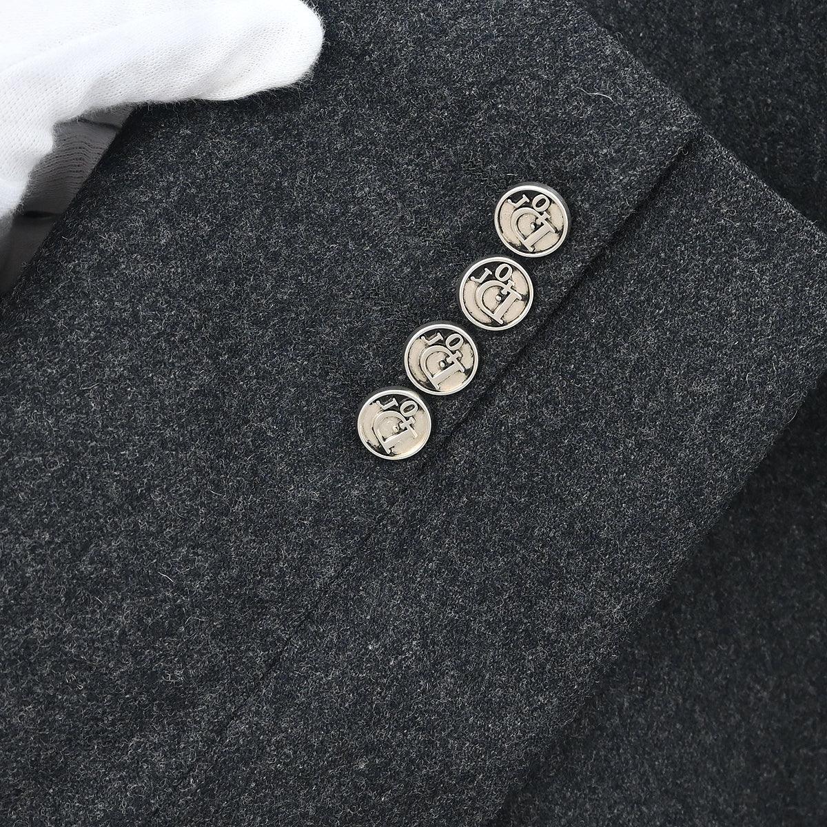 Christian Dior Single Breasted Jacket Gray #35