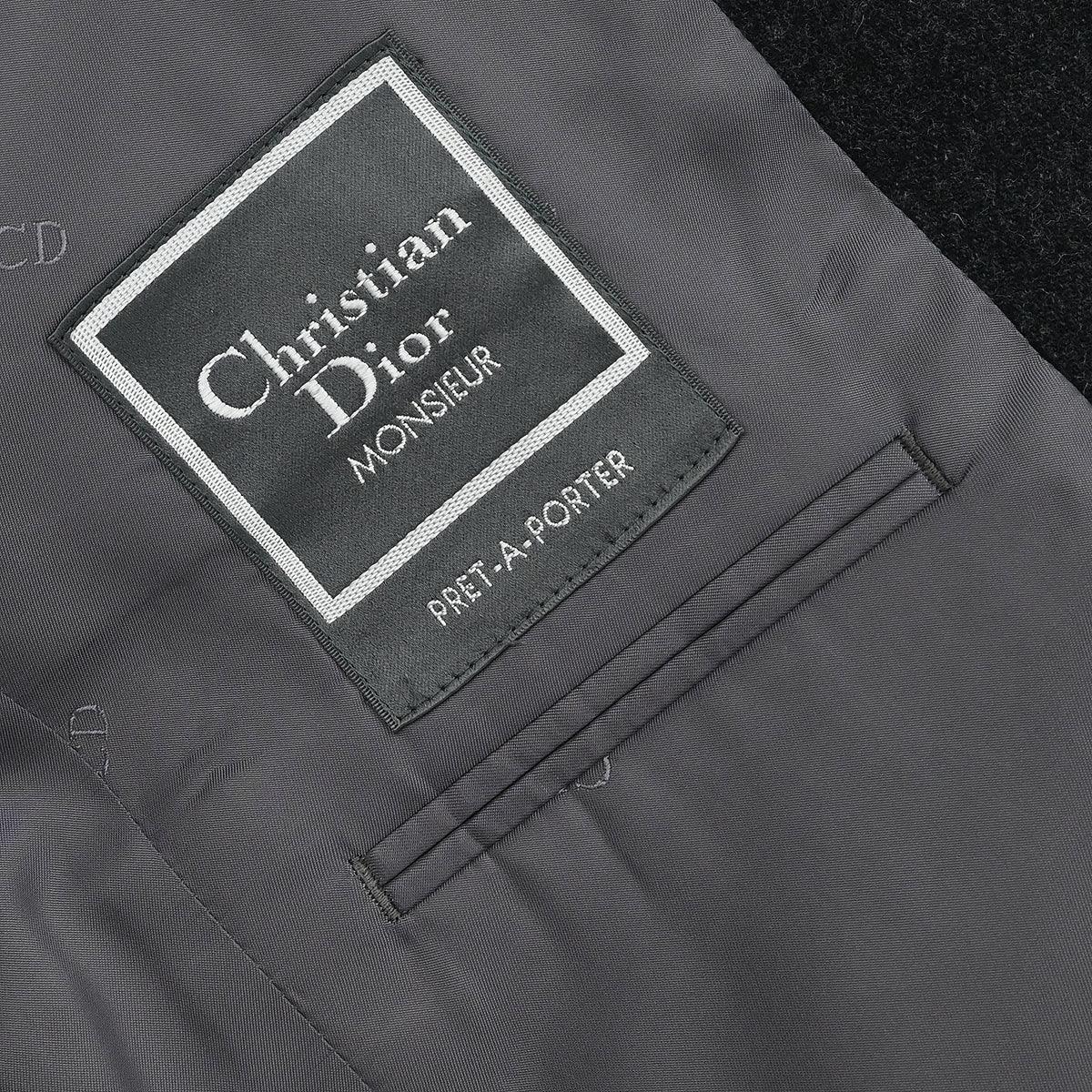 Christian Dior Single Breasted Jacket Gray #35
