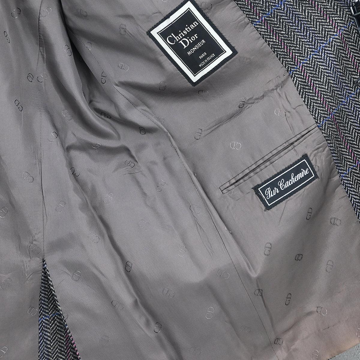 Christian Dior Single Breasted Jacket Gray #48