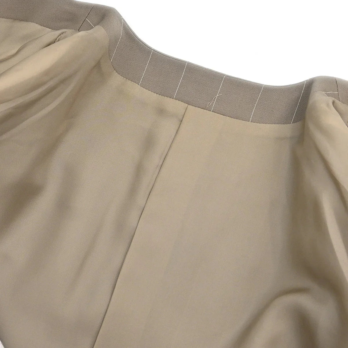 Burberrys Setup Suit Jacket Skirt Brown #36-38