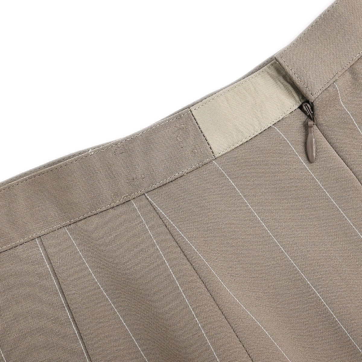 Burberrys Setup Suit Jacket Skirt Brown #36-38
