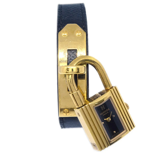 Hermes Kelly Watch Quartz Watch Black
