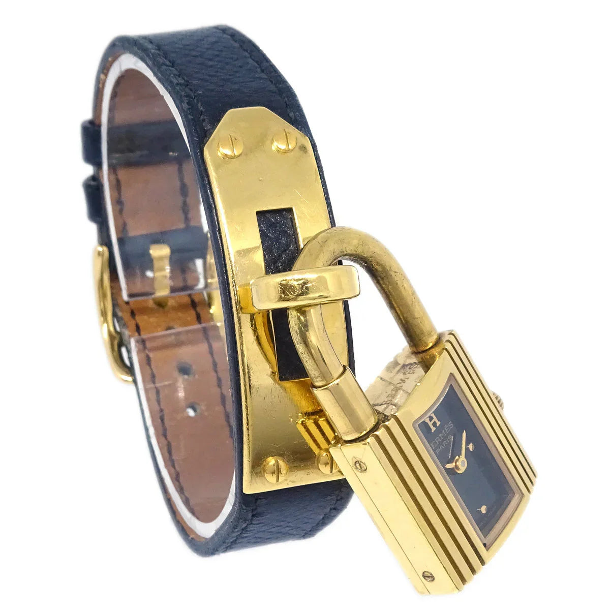 Hermes Kelly Watch Quartz Watch Black