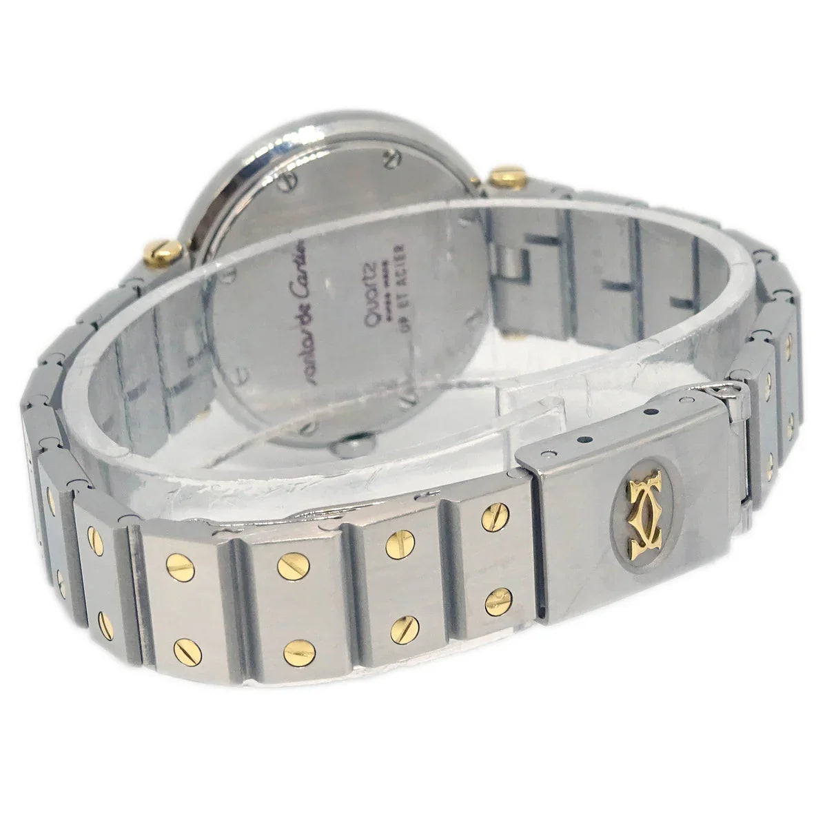 Cartier Santos Ronde SM Ref.84038288 Quartz Watch 18KYG SS