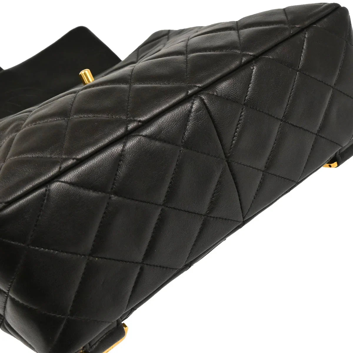 Chanel 1994-1996 Black Lambskin Backpack