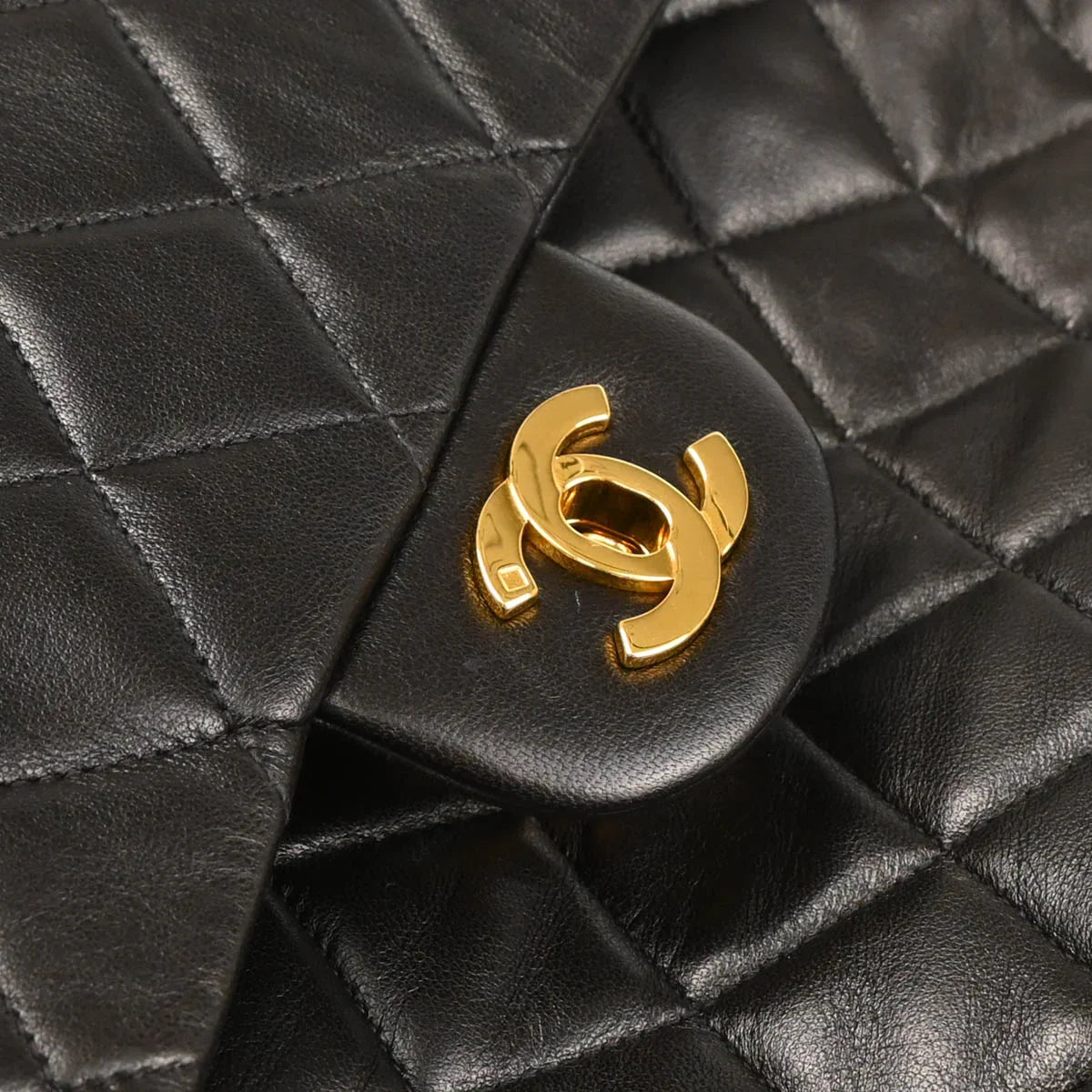 Chanel 1994-1996 Black Lambskin Backpack