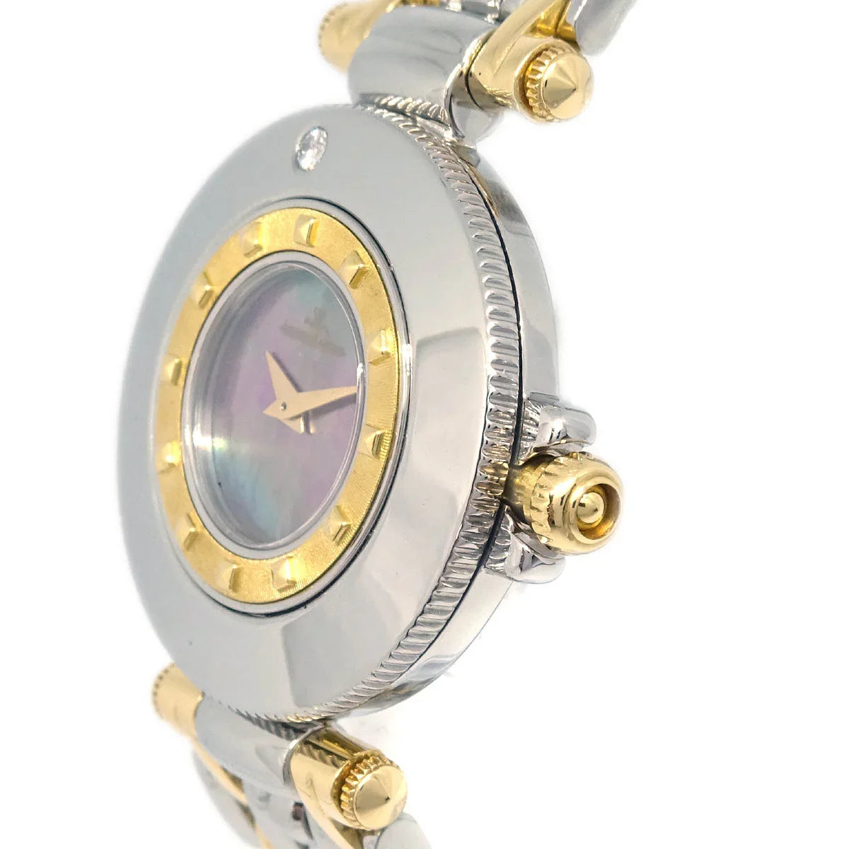 Jaeger Lecoultre Ref.441.5.01 Rendez-Vous Quartz Watch 18KYG SS Diamond