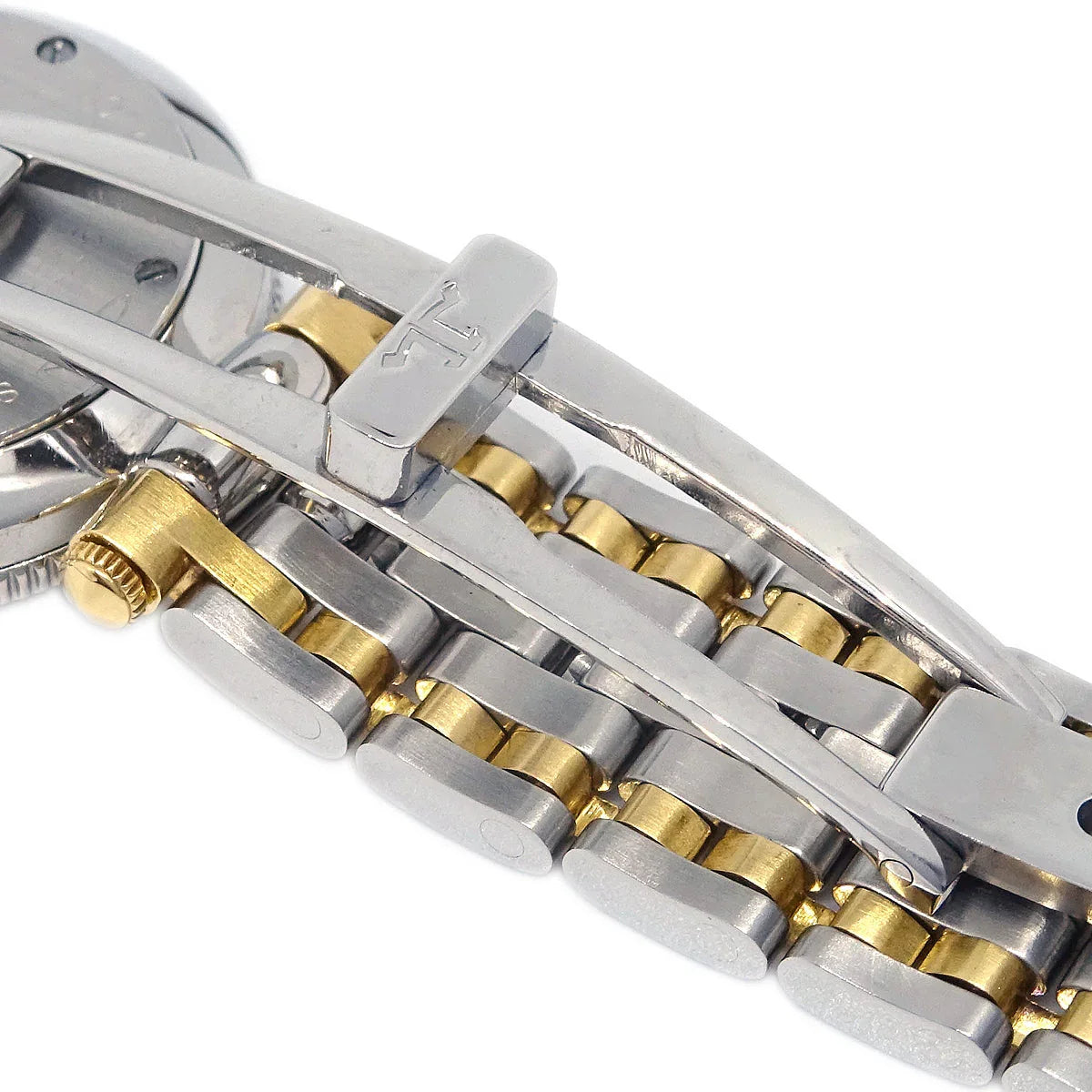 Jaeger Lecoultre Ref.441.5.01 Rendez-Vous Quartz Watch 18KYG SS Diamond