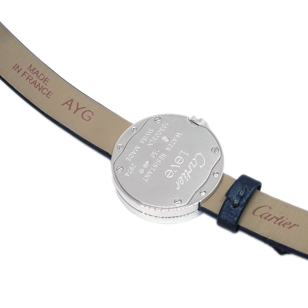 Cartier Ref.2974 Love Watch 18KWG Diamond Black