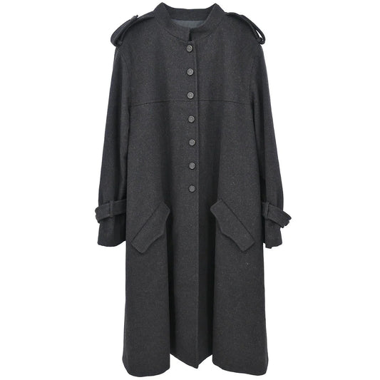 Chanel 2005 Coat Dark Gray #40