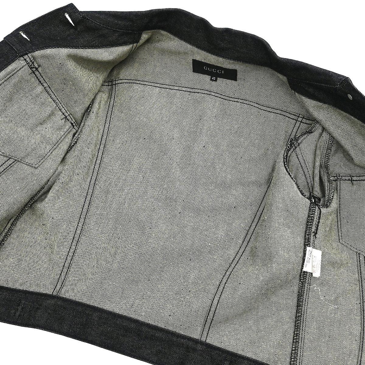 Gucci 1998 Denim Jacket Black #40