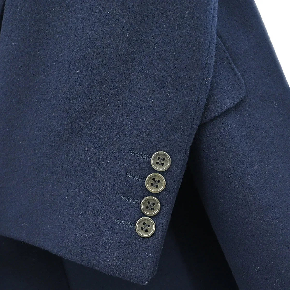 Celine Double Breasted Coat Navy #50