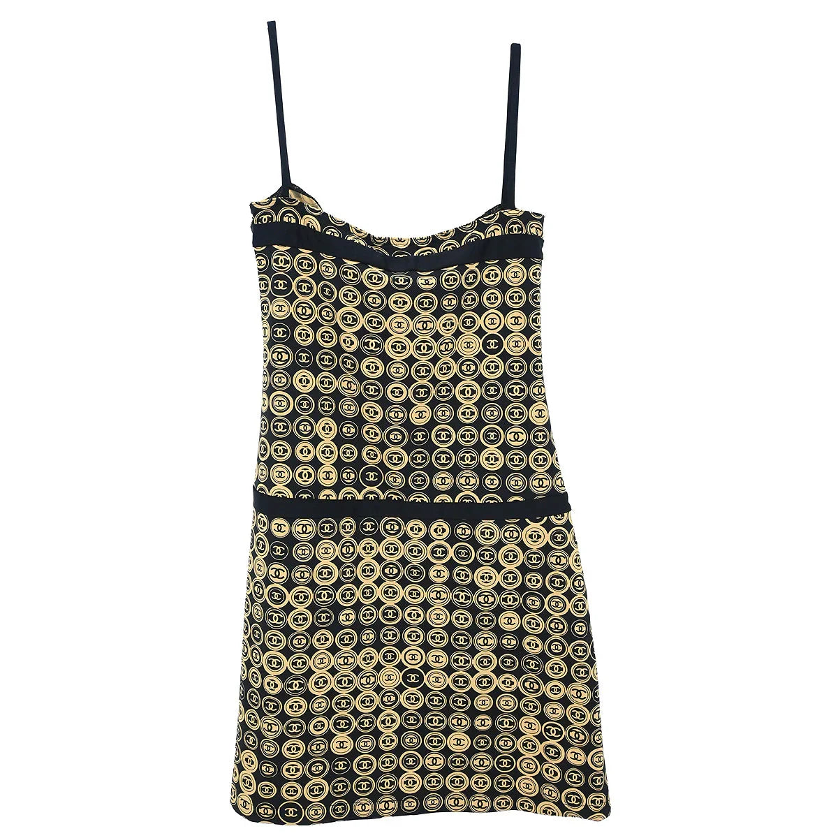 Chanel 2003 Camisole Dress Black #38