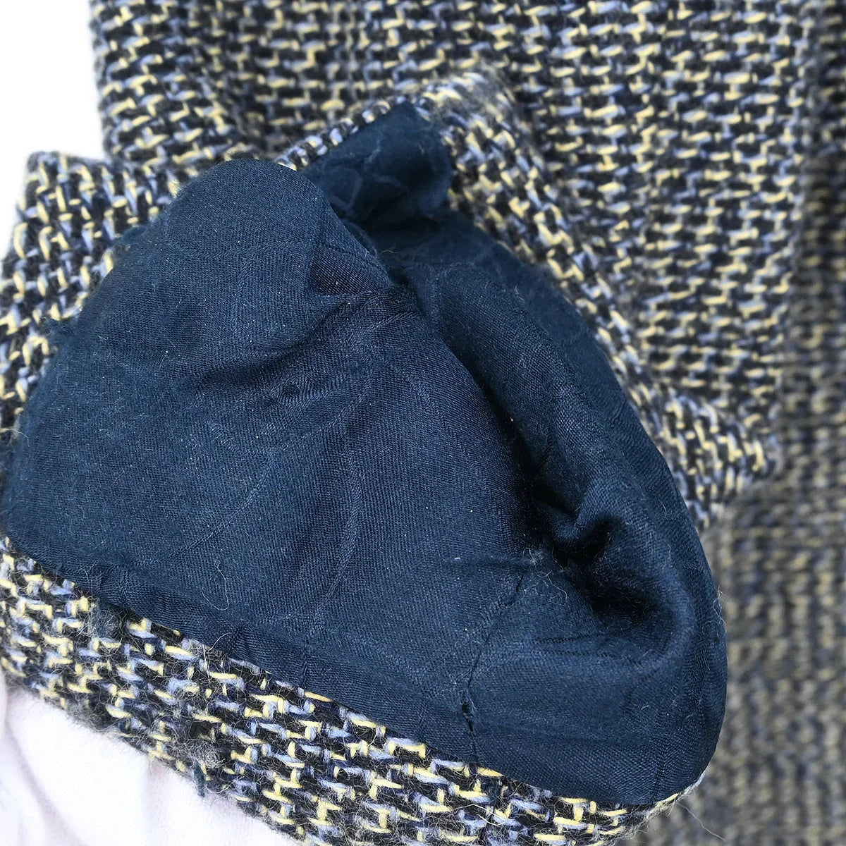 Chanel 2001 Setup Suit Jacket Skirt Gray #38