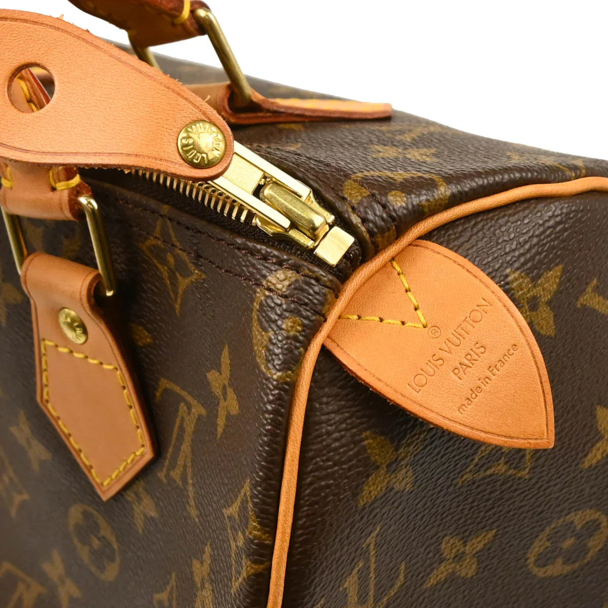 Louis Vuitton 2000 Monogram Speedy 25 Handbag M41528