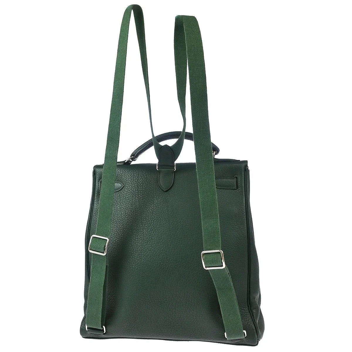 Hermes Vert Fonce Fjord Kelly A Dos GM Backpack