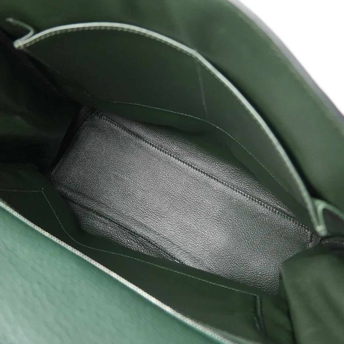 Hermes Vert Fonce Fjord Kelly A Dos GM Backpack