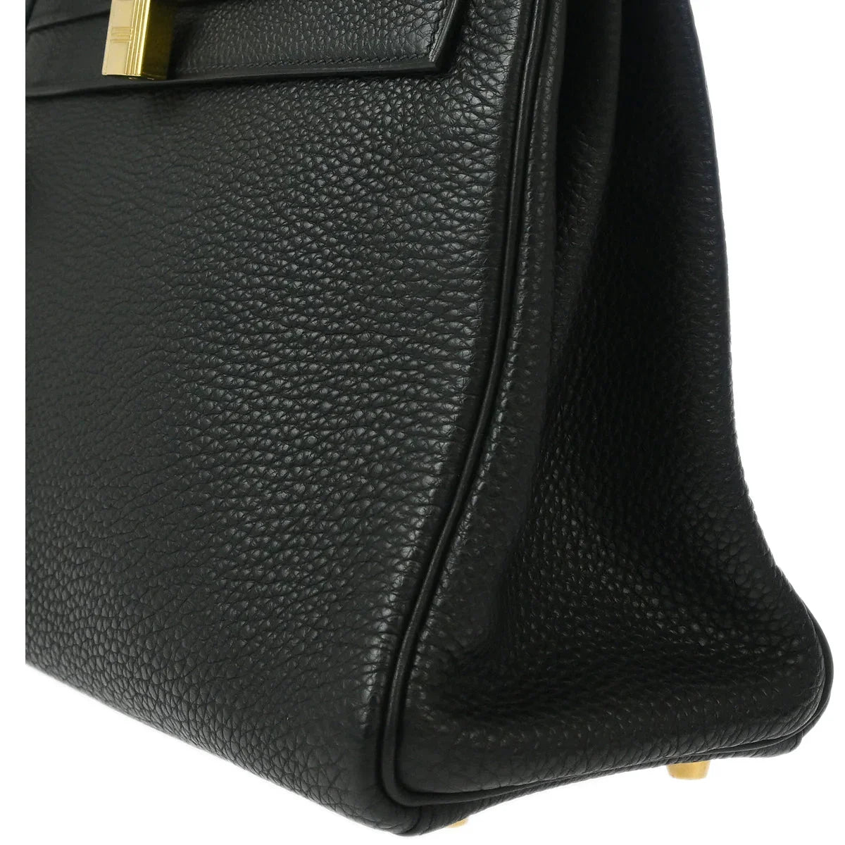 Hermes Black Togo Kelly 28 Retourne 2way Shoulder Handbag