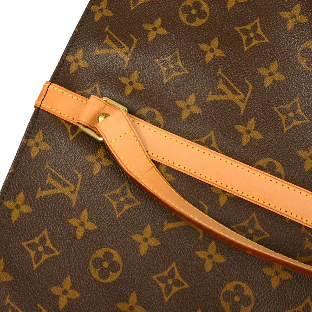 Louis Vuitton 2003 Monogram Sac Shopping Shoulder Tote Bag M51108