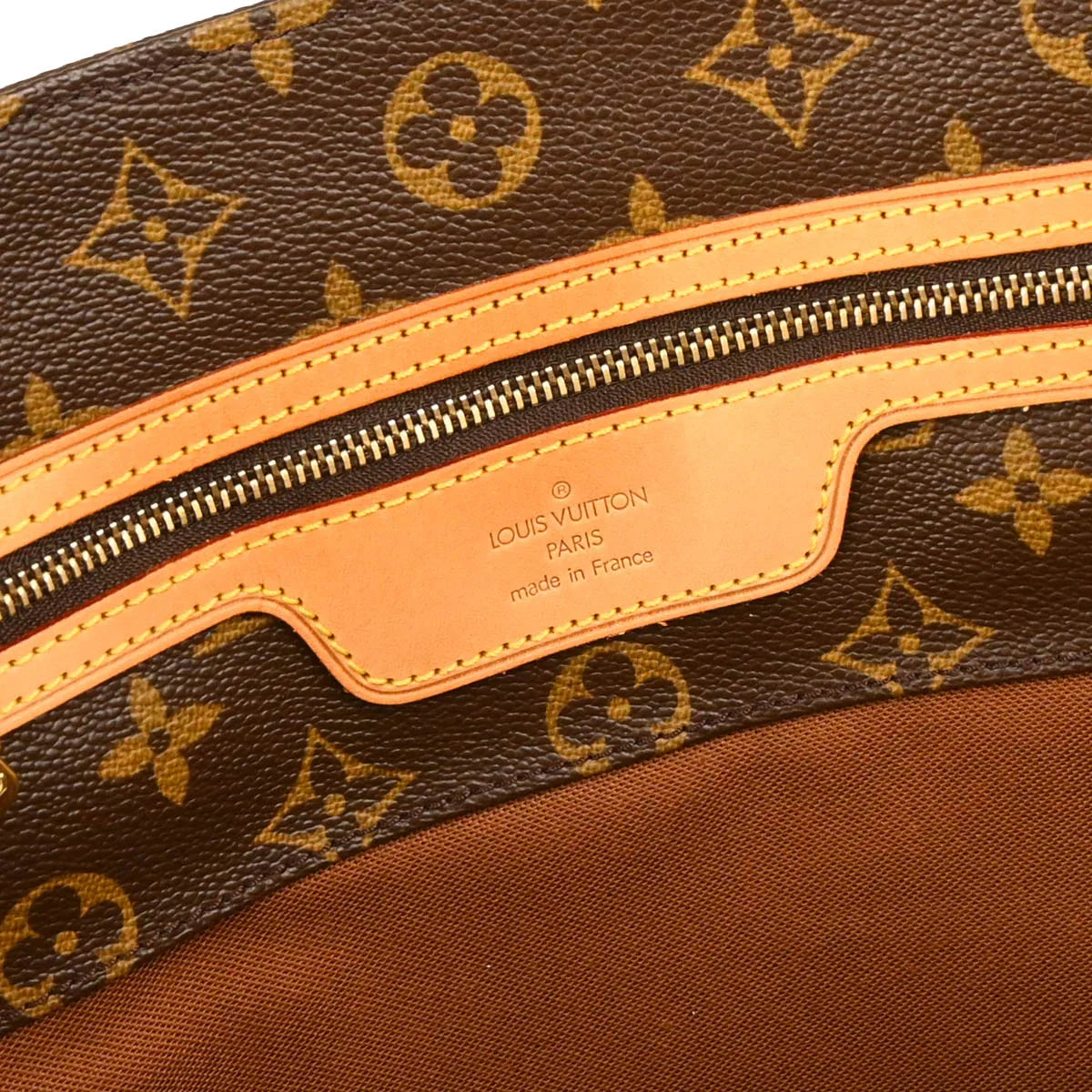 Louis Vuitton 2003 Monogram Sac Shopping Shoulder Tote Bag M51108