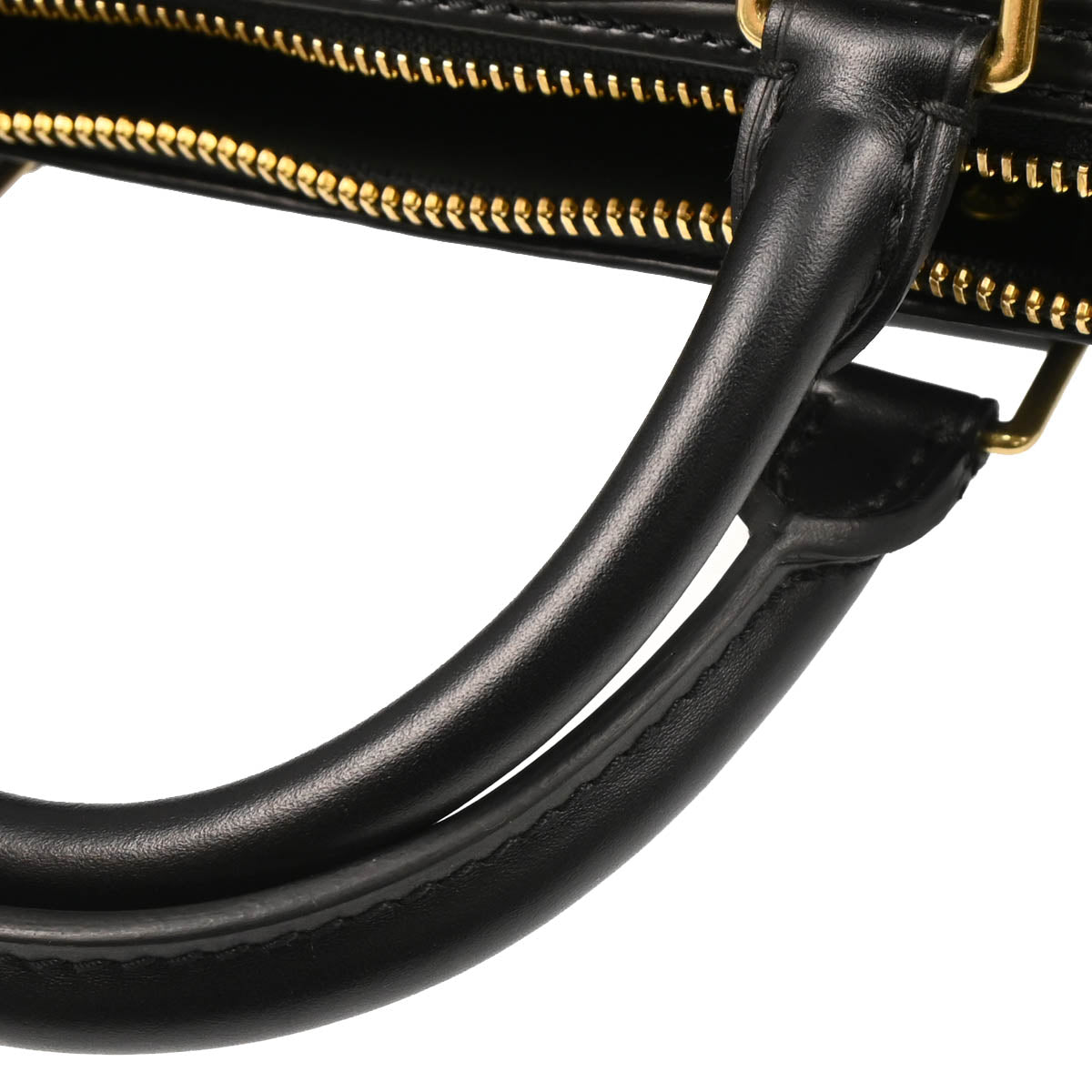Louis Vuitton 1999 Black Epi Speedy 35 Handbag M42992
