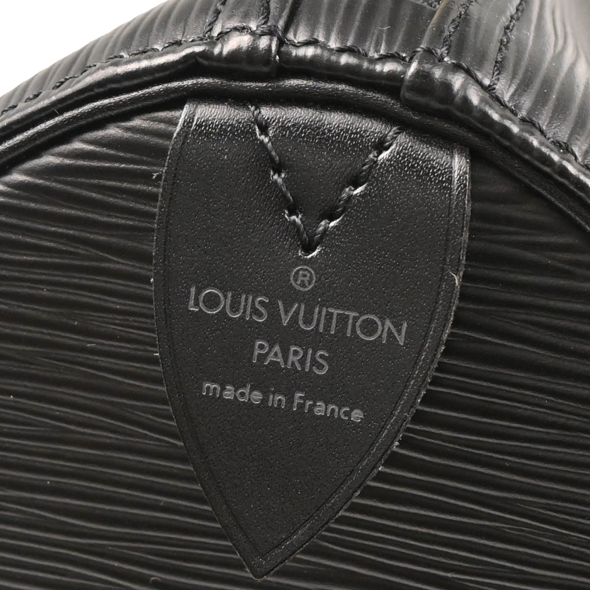 Louis Vuitton 1999 Black Epi Speedy 35 Handbag M42992