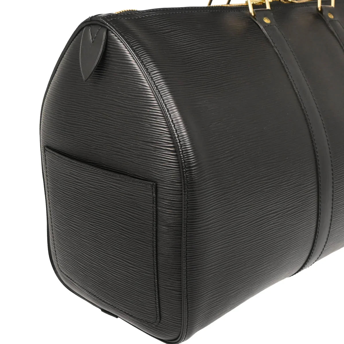 Louis Vuitton 1996 Black Epi Keepall 45 Travel Handbag M42972