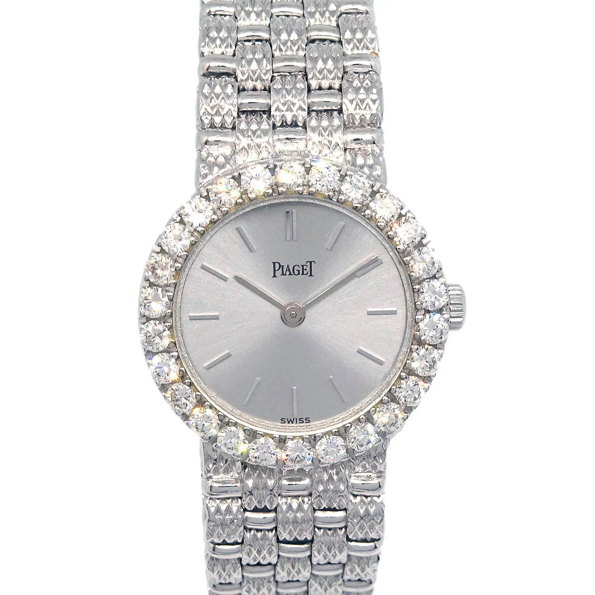 Piaget Tradition Ref.8296D23 Manual-winding Watch 18KWG Diamond