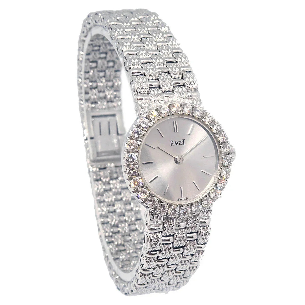 Piaget Tradition Ref.8296D23 Manual-winding Watch 18KWG Diamond